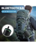 Ohayo X3 Bärbar Bluetooth-högtalare med RGB-lampor för camping utomhus