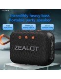 ZEALOT S75 15W bärbar subwoofer, trådlös duschhögtalare, Hifi-ljud