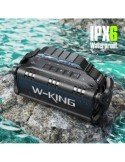 W-KING D8 Portable Bluetooth Speaker, 90W Peak 50W,Wireless Outdoor IP