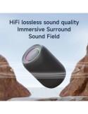 Zealot-S32PRO Kraftfull Bluetooth-högtalare, trådlös bas, LED-ljus, Ou