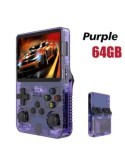 128G Open Source R36S Videospelskonsol Linux System 3,5 Tums IPS Scr