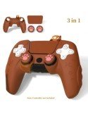 3 i 1 kit Tecknad skalskydd Skyddsfodral för Playstation 5 PS5 C