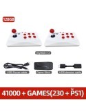 VILCORN Arcade Videospelskonsol 4K TV Game Stick med dubbel arkad