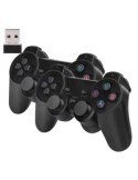 Double Happiness: 2.4G wireless gamepad set, easily team up and play g