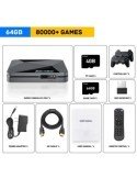 Super Console X2 Pro Retro Videospelskonsol med 100000+ spel för M